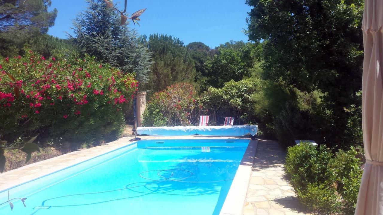 Appartement En Pleine Nature Avec Piscine Chauffee Collobrières 외부 사진